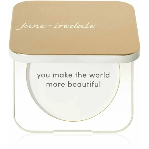 Jane Iredale, Пудреница для прессованных основ (рефиллов) Refillable Compact / Золотая