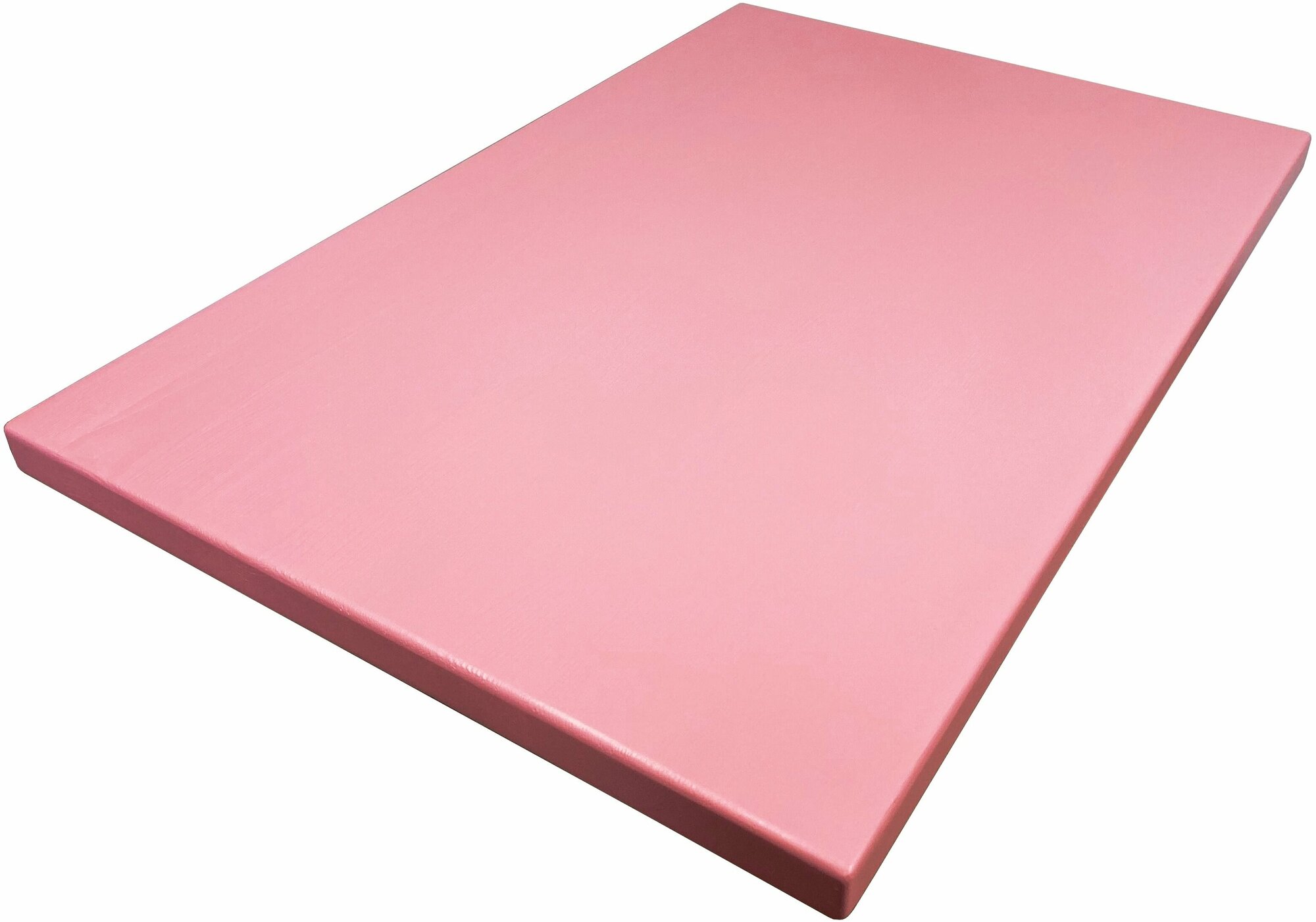 Столешница из сосны, цвет розовый 110х60х4 см