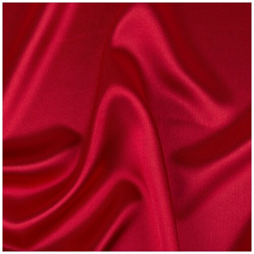 Купить Ткань блузочная Poly satin , арт: PSS-001 (цвет: №09 темно-красный), Gamma, Ткани