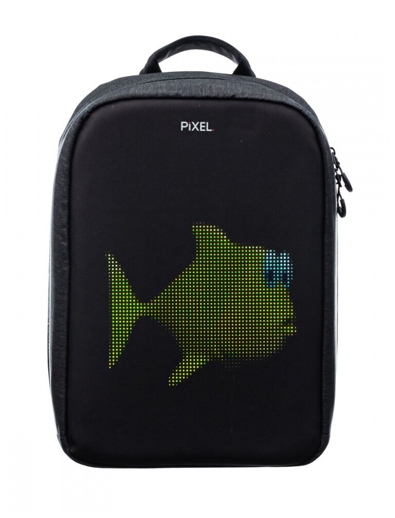 Рюкзак с LED-дисплеем PIXEL MAX - GRAFIT (темно-серый) обновленная модель