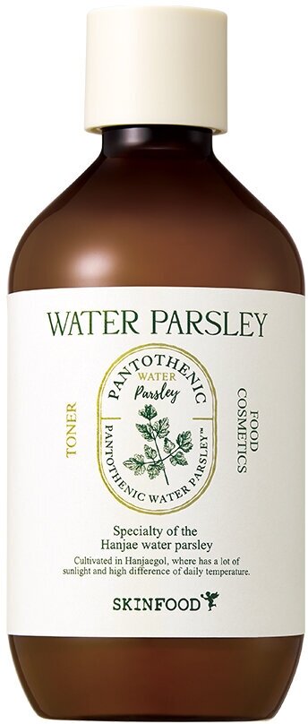 Тонер для лица SKINFOOD WATER PARSLEY с экстрактом омежника (против несовершенств кожи) 300 мл