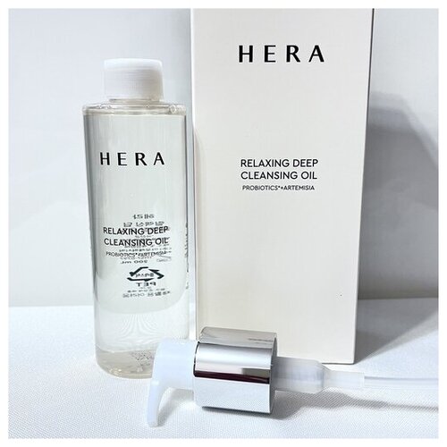 HERA Гидрофильное масло (400мл ) RELAXING DEEP CLEANSING OIL PROBIOTIC ARTEMISIA