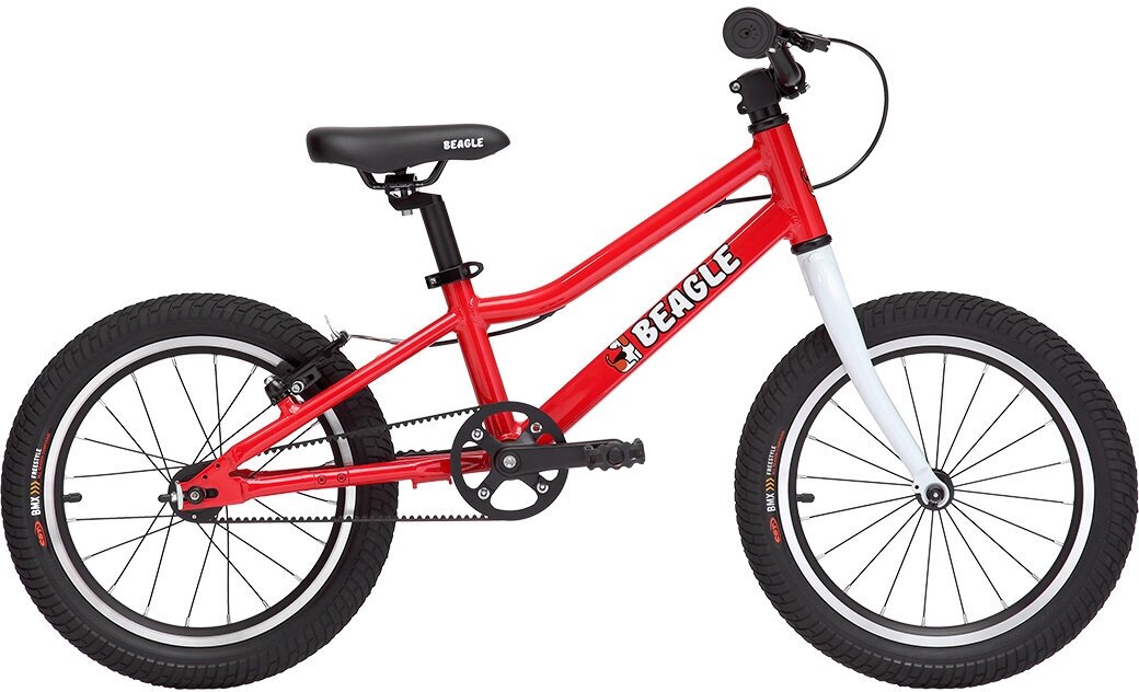 Детский велосипед BEAGLE Belter 116 Красный/Белый One Size