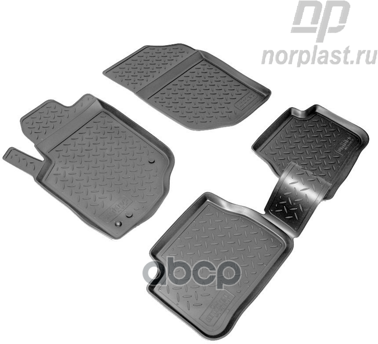 Коврики В Салон Полиуретан Norplast Peugeot 207 06- Черный Комплект Npl-Po-64-27 Peugeot 207 2006- NORPLAST арт. NPL-Po-64-27