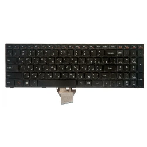 Клавиатура для ноутбука Lenovo G50-30 G50-70 Z50-70 p/n: 25214725, MP-13Q13US-686, MP-13Q1, T6G1-US рамка матрицы для lenovo b51 80 b51 30 b50 80 b50 70 b50 45 b50 30 черная