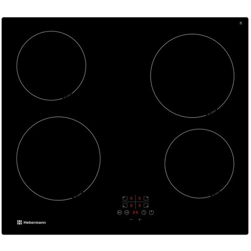 Встраиваемая электрическая варочная панель Hebermann HBKC 60401 B 3057800₽