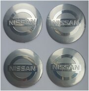Наклейки на колесные диски и колпаки Ниссан D 56 mm