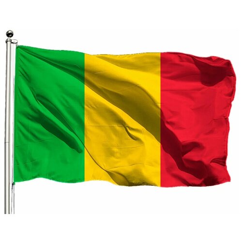 Флаг Мали 70х105 см