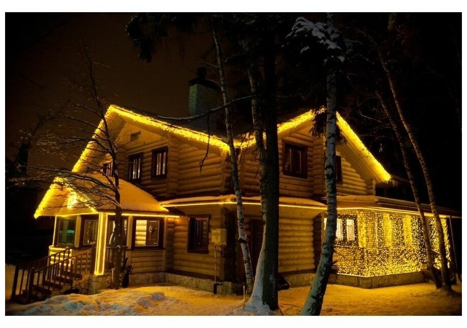 5м. Неоновая лента теплого цвета 3000K 2835, 9,6W, 12V, 120LED/m, IP67 General GLS-2835-120-9.6-12-NL-IP67-3 (510011) - фото №4