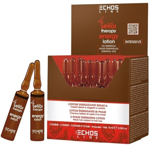 ECHOS LINE Energy Lotion - Энергетический лосьон против выпадения волос 10мл*10 шт