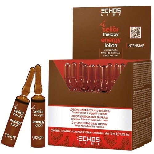 ECHOS LINE Energy Lotion - Энергетический лосьон против выпадения волос 10мл*10 шт