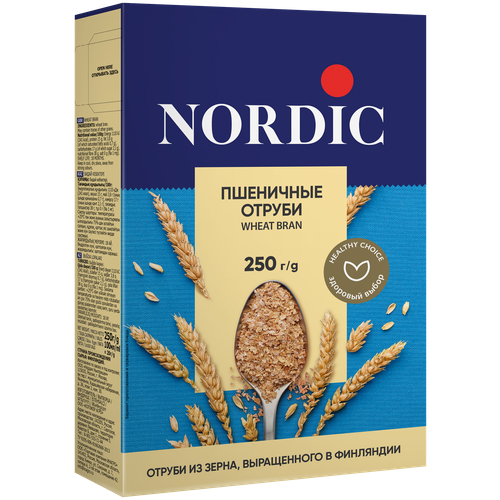 Отруби Nordic пшеничные, 250 г