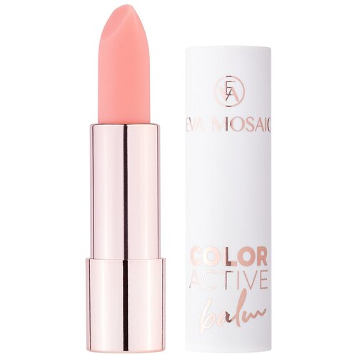 Бальзам для губ (balm for lips) Eva Mosaic Color Active Balm Бальзам для губ оттеночный 4 г. №01 розовый