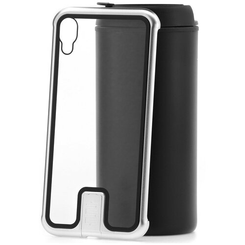 фото Чехол на айфон xr kruche push-pull frameless silver кruче