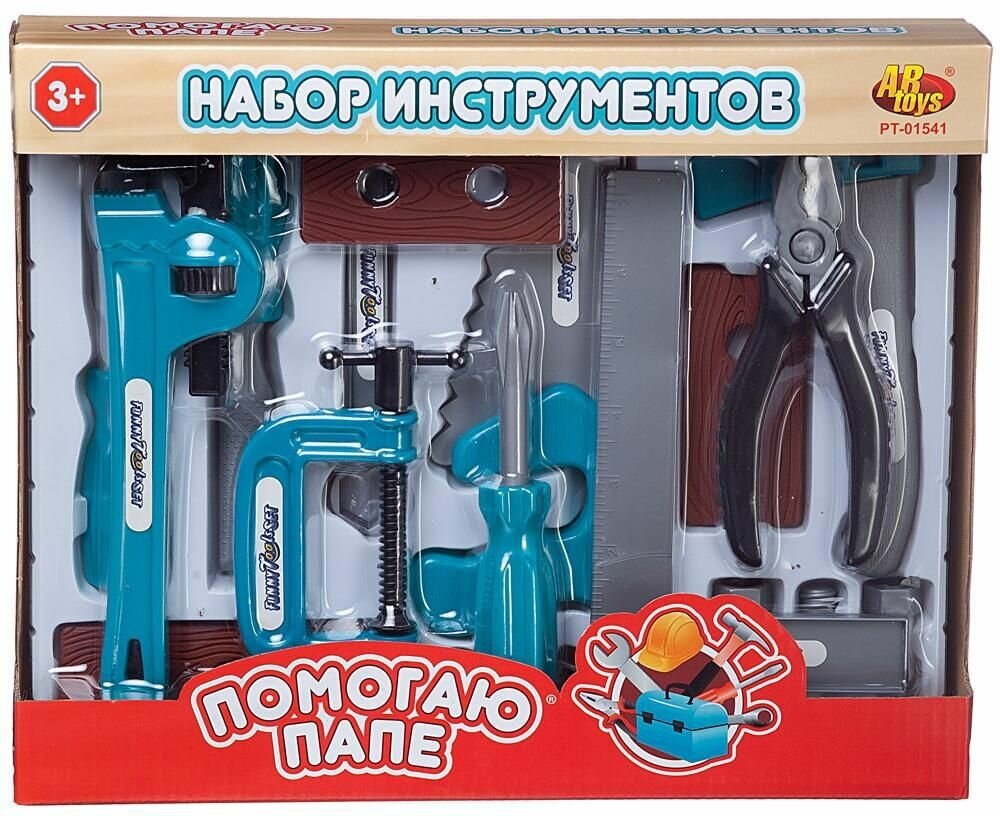 Набор инструментов помогаю папе 16 предметов AB TOYS PT-01541/2