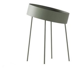 Кофейные столики в стиле COIN cocktail table by Roche Bobois (зеленый высокий 40*58 см)