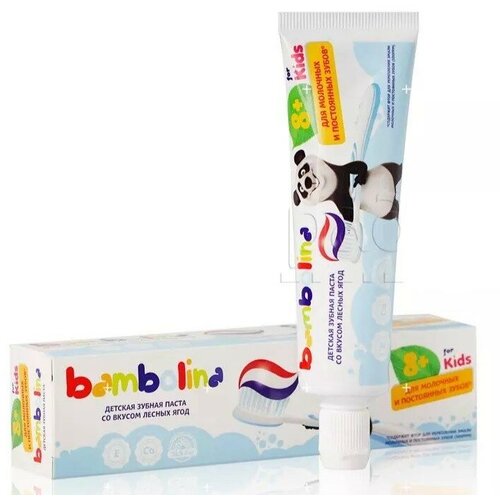 Зубная паста для детей от 8 лет 50мл Bambolina (арт. 651377)