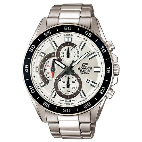 Наручные часы CASIO Edifice EFV-550D-7A, белый, черный