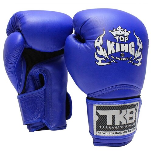 Боксерские перчатки Top King Boxing AIR Blue, 14 унций