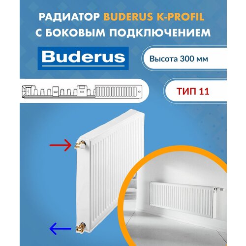 Панельный радиатор Buderus Logatrend K-Profil 11/300/1300 7724102313