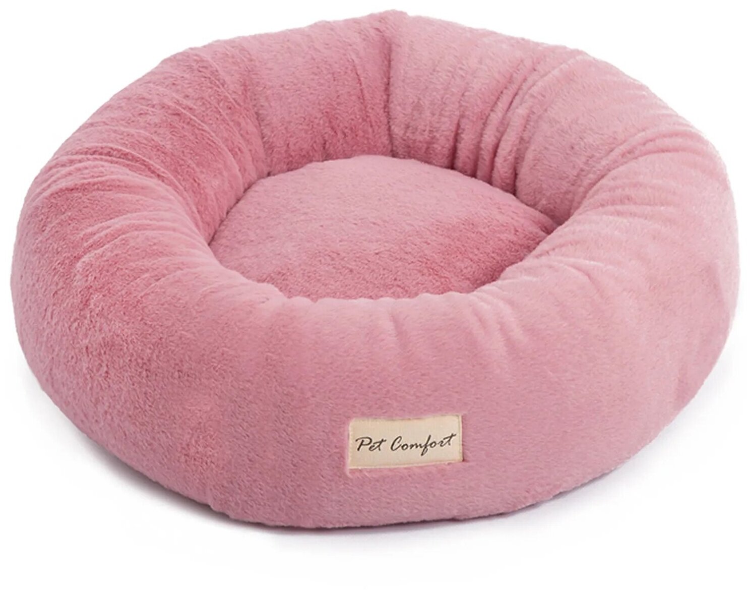 Лежанка Pet Comfort для кошек и собак мелких пород, Hotel Mira 03, размер S 50 см, розовый . - фотография № 12
