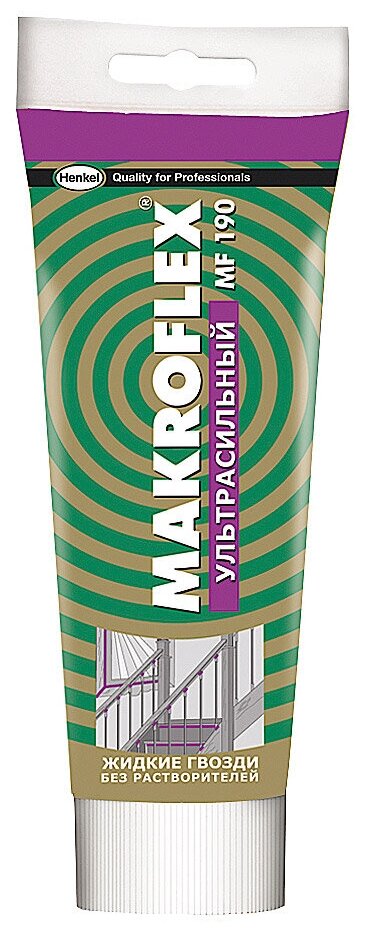 фото Монтажный клей Makroflex MF190 ультрасильный (250 г)