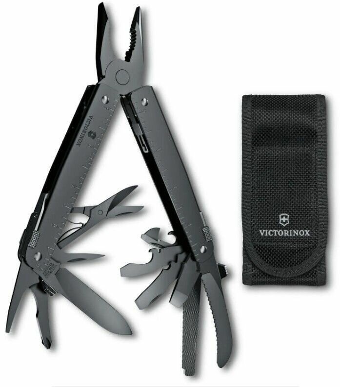 Мультитул Victorinox Swiss Tool MXBS (3.0326. M3N) 115мм, 26 функций, черный, подарочная коробка