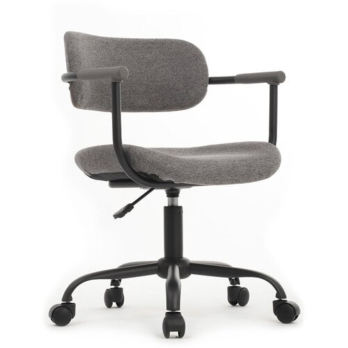 Компьютерное кресло Riva Design W-231 Чёрный каркас/Серая ткань