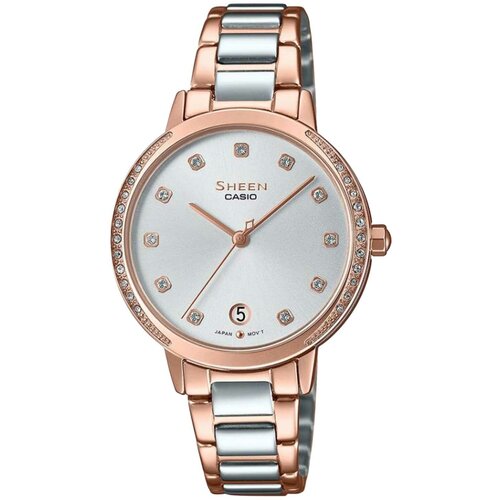 фото Японские наручные часы casio sheen she-4056spg-7a