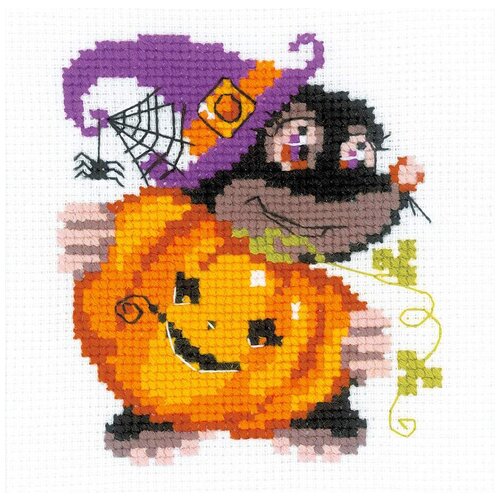 Риолис Набор для вышивания Happy Halloween (НВ173), 15 х 15 см