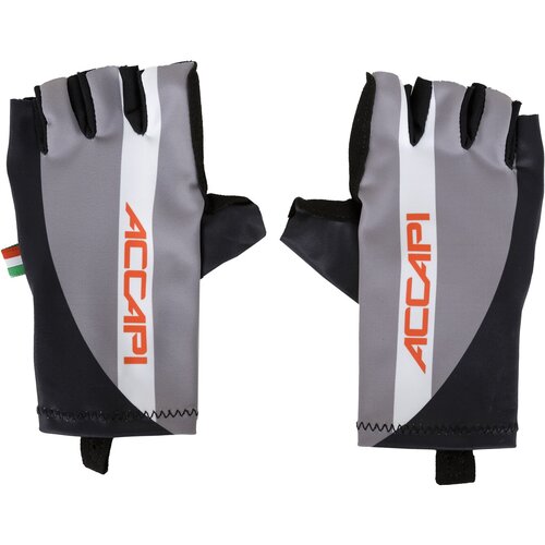 фото Перчатки accapi fingerless cycling gloves jr детские, размер s, серый, белый