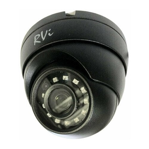 RVi-1ACE202 28 black Уличная купольная мультиформатная MHD AHD TVI CVI CVBS видеокамера объектив 28 2Мп Ик 343200₽