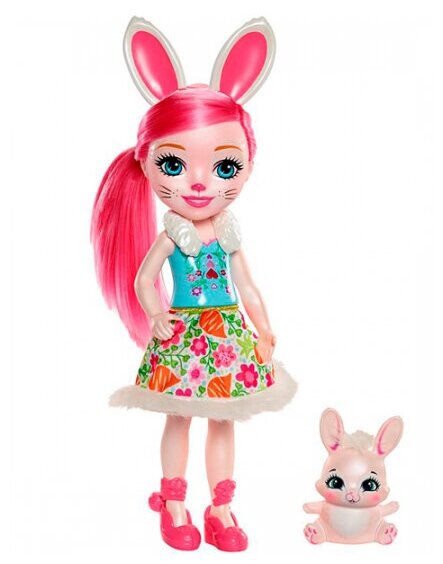 Большая кукла Enchantimals «Бри Кроля с любимым питомцем» Mattel