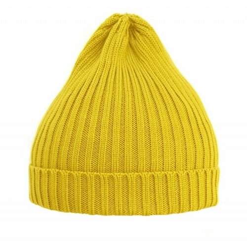 фото Шапка бини ko-ko-ko, размер 52, желтый