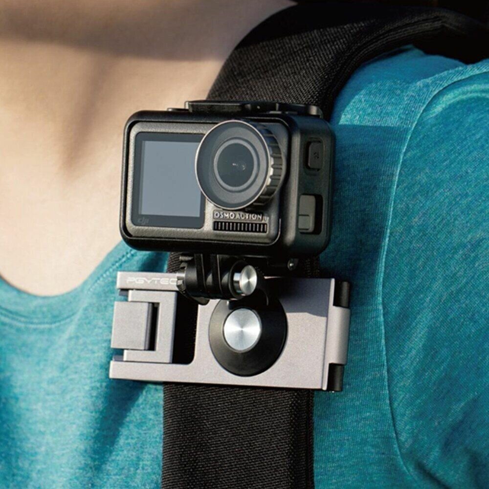 Крепление на лямку Pgytech Strap Holder для экшн-камер Insta360 One x2 One R GO 2 GoPro Hero и других