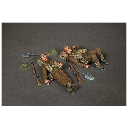 3616SOGA British infantrymans at rest. gold rest 200x190x22 gold rest