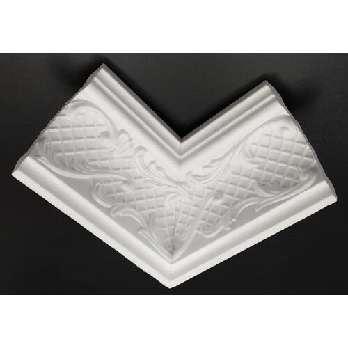 Угол внутренний к плинтусу Decor-Ek D120-70 UV, 1шт