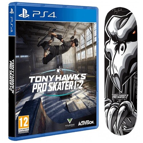 Игра для Playstation 4: Tony Hawk's Pro Skater 1 + 2 - Collector's Edition игра для playstation 4 tony hawk s pro skater 1 2 collector s edition