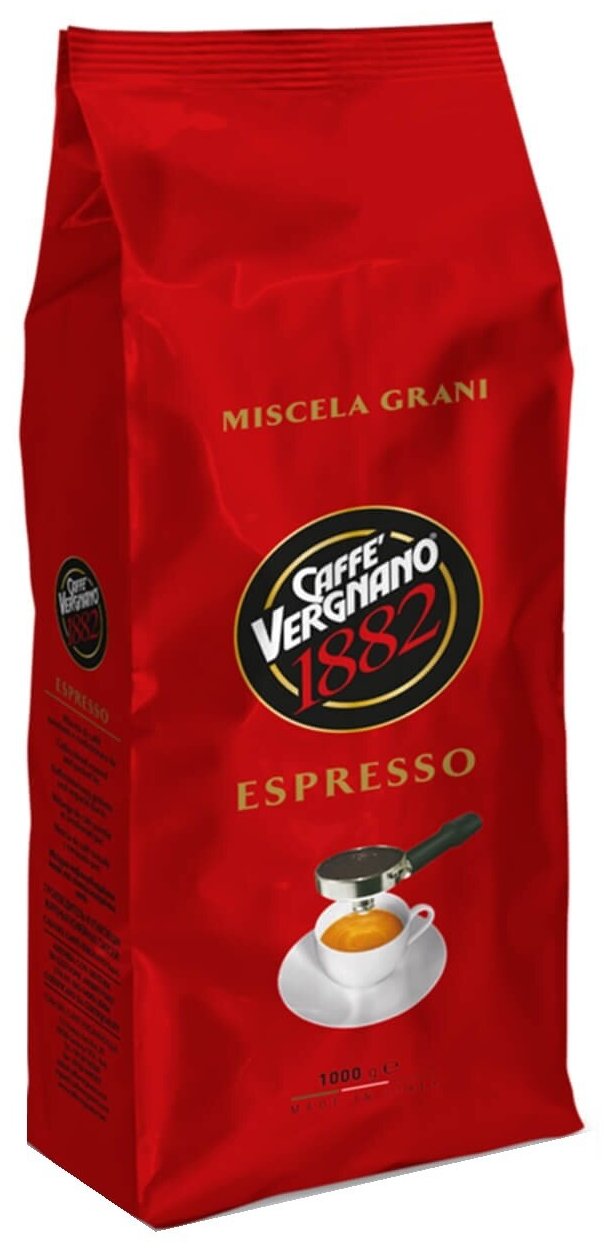 Кофе в зернах Vergnano - фото №1