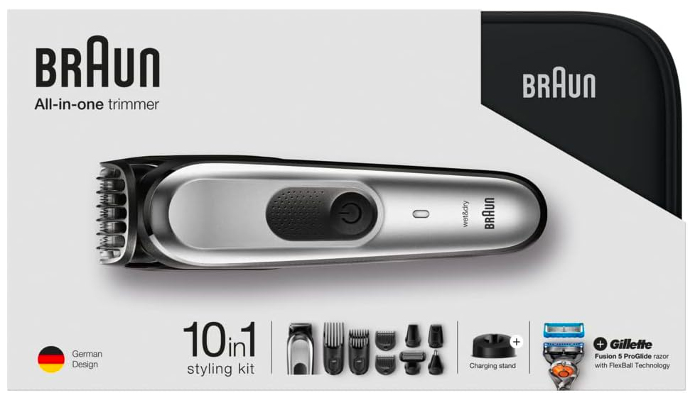 Набор для стрижки Braun MGK 7920TS, silver/black - фотография № 12