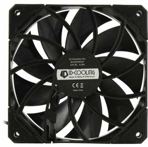 Вентилятор для корпуса Id-cooling TF-12025-PRO BLACK