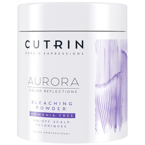 Осветляющий порошок Cutrin Aurora Bleach Ammonia Free без запаха и аммиака, 500 мл