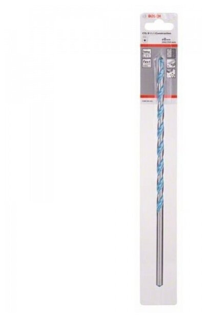 Сверло Bosch Multi Construction CYL-9 8х200/250мм