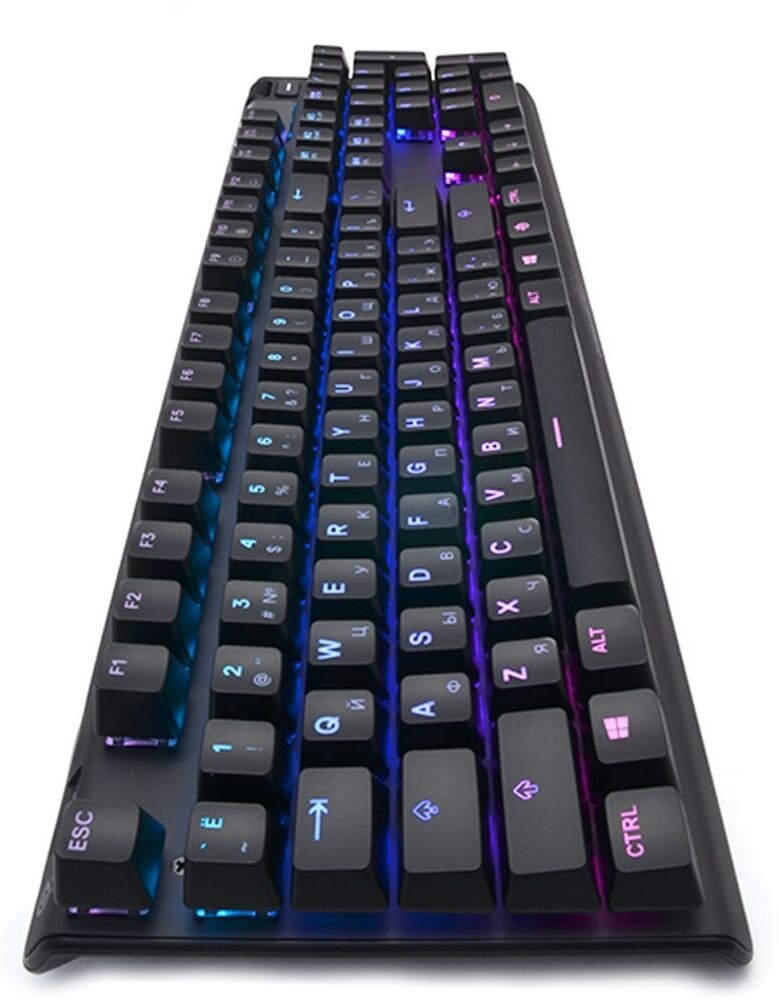 Клавиатура SteelSeries Red Switch Black USB - фото №14