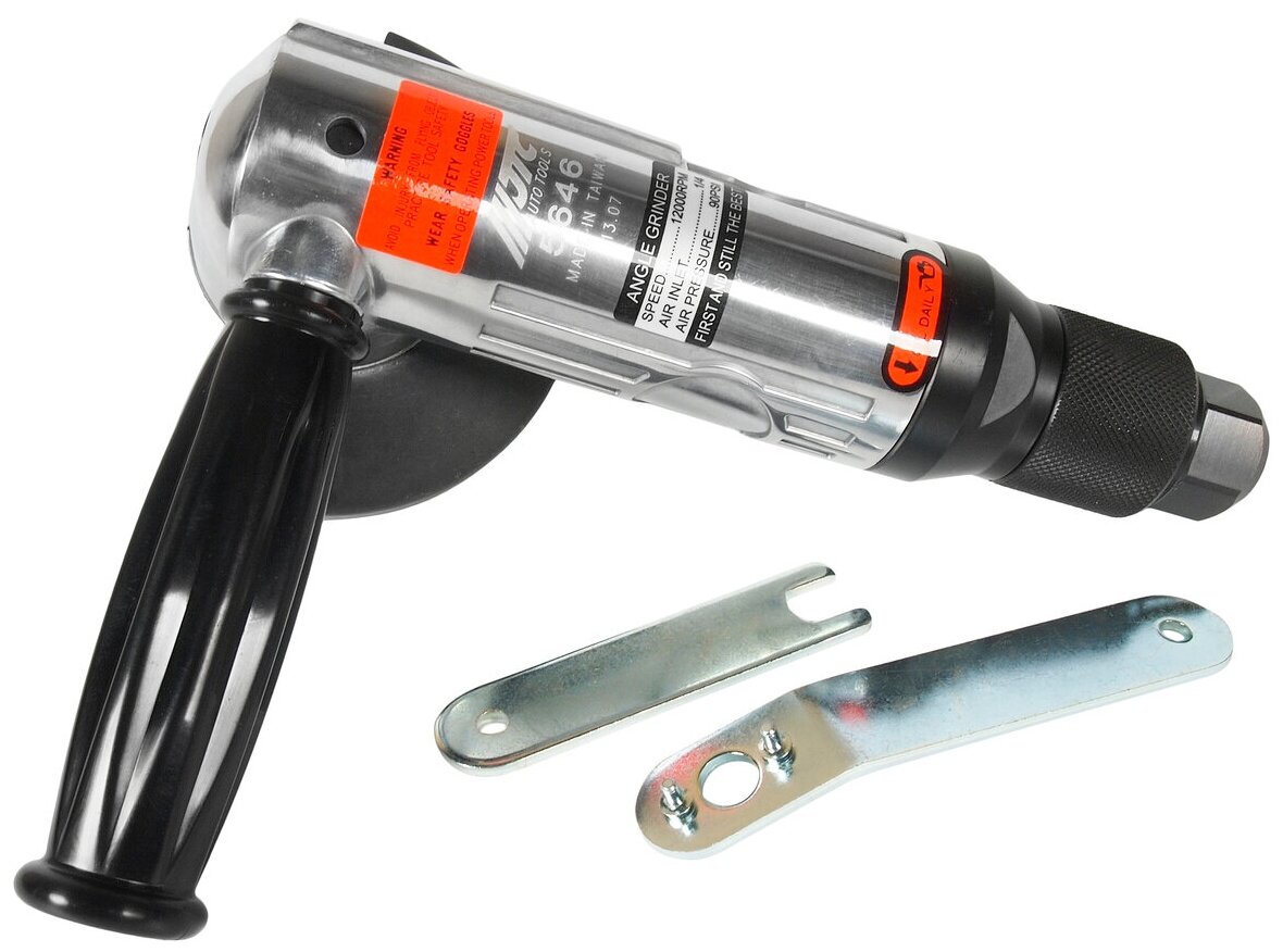 Угловая пневмошлифмашина JTC AUTO TOOLS 5646A черный