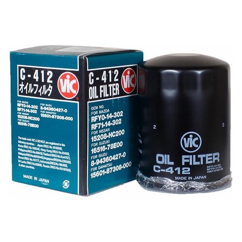Фильтр масляный VIC C-412