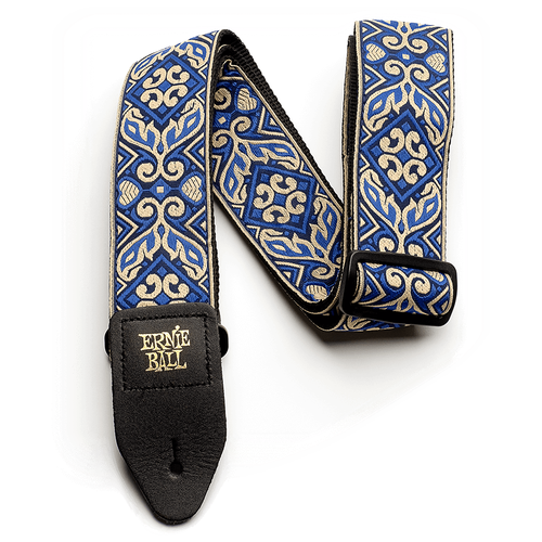 Ernie Ball 4165 жаккардовый ремень с рисунком Tribal Blue гитарный ремень ernie ball 4165 tribal blue jacquard