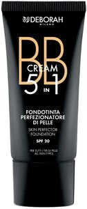 Фото DEBORAH MILANO Тональный крем BB Cream 5 In 1 Skin Perfector Foundation, 30 мл, 00 Белоснежно розовый