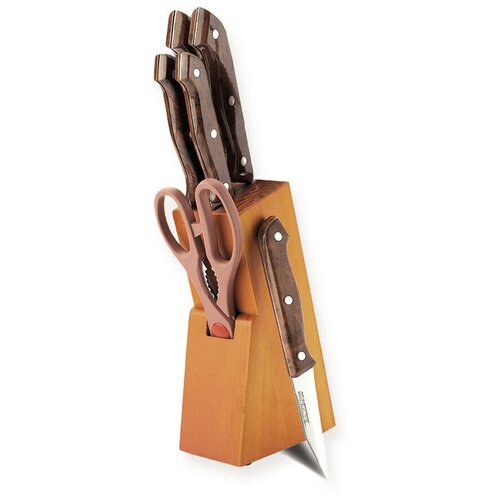 Набор ножей Maestro MR-1404 Basic деревянные ручки 7пр.