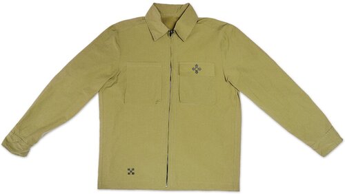 Куртка-рубашка RNDM CREW, размер XL, зеленый